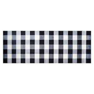 In-Home Washable/Non-Slip Buffalo Check 2 ft. 3 in. x 6 ft. 3 in. Runner Rug
