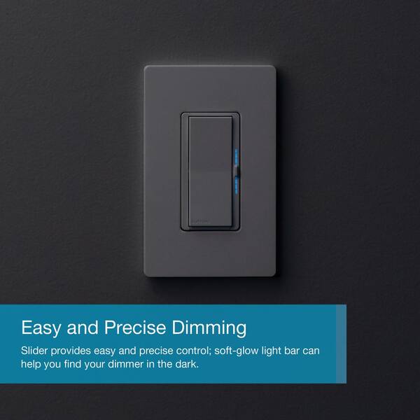 dark brown dimmer light switch