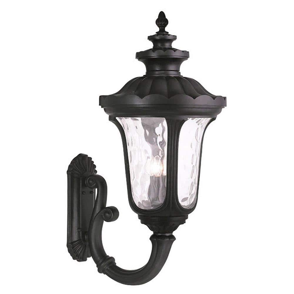 Oxford 4 Light Black Outdoor Wall Sconce