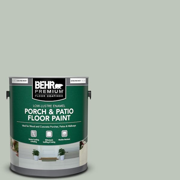 BEHR PREMIUM 1 gal. #N410-3 Riverdale Low-Lustre Enamel Interior/Exterior Porch and Patio Floor Paint