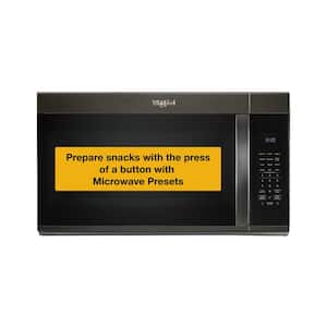 30 in. Over-the-Range Microwave in Black Stainless Finish with Sensor Cooking