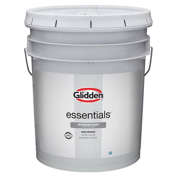 Glidden Essentials 5 gal. PPG1039-1 Ghost Whisperer Eggshell