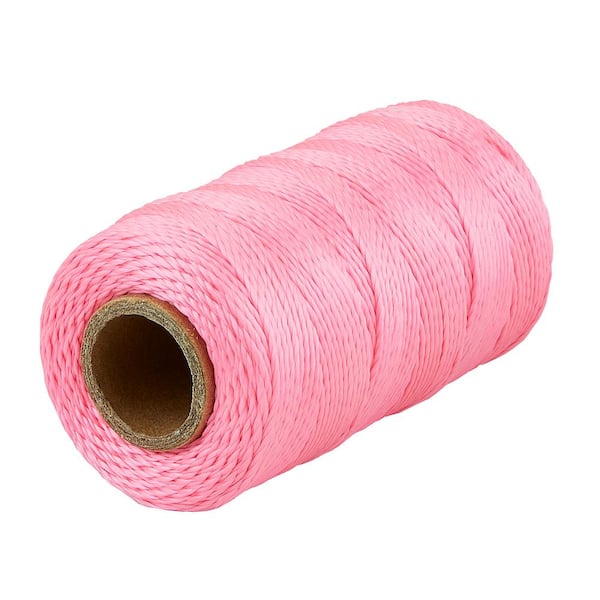 Everbilt 250 ft. Pink Poly Mason Line Refill
