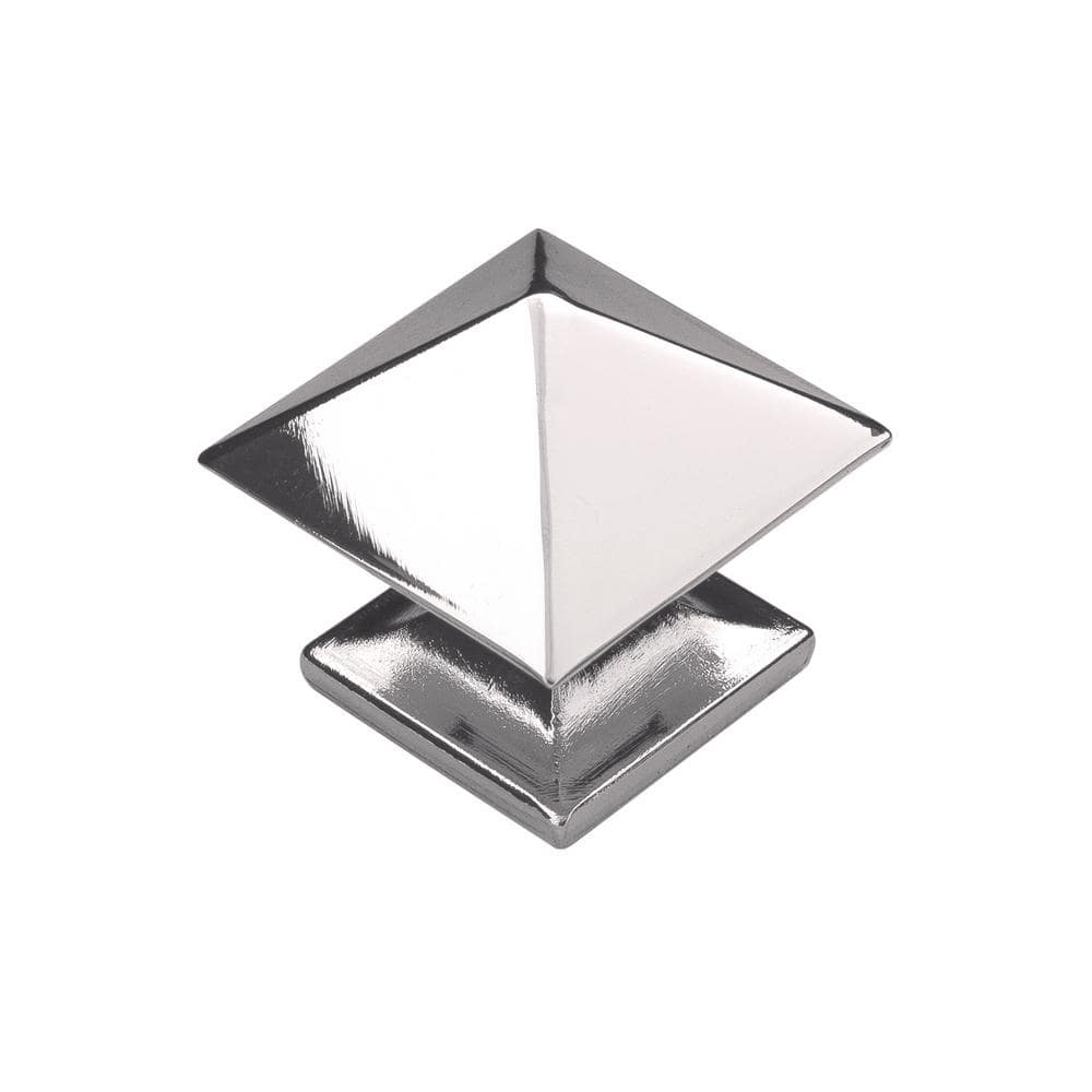 Studio Collection Knob 1-1/4 in. Square Polished Nickel Finish price history on PriceWatchPro
