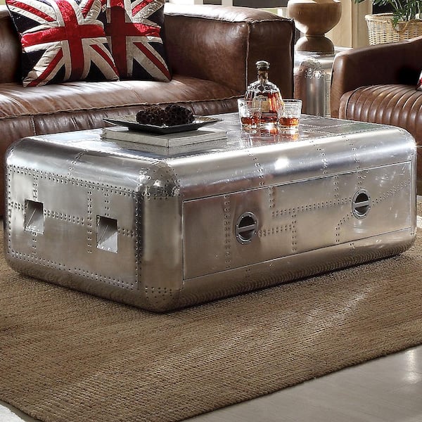 NauticalMart Trunk Desk Home and Office Decor Furniture Table