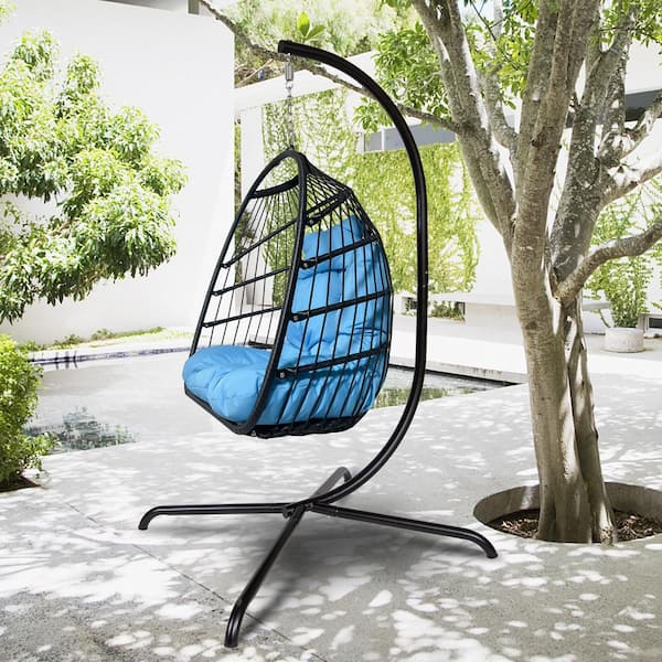 hanging egg rattan chair