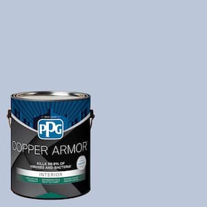 1 gal. PPG1166-3 Blue Opal Eggshell Antiviral and Antibacterial Interior Paint with Primer