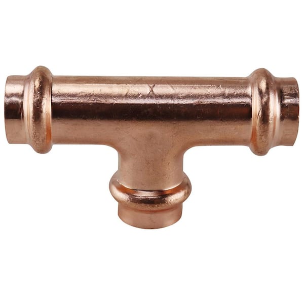 PRESSFAST 1/2 in. x 1/2 in. x 1/2 in. Copper Press x Press x Press Tee Fitting