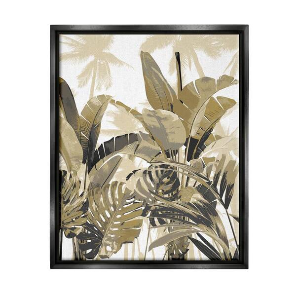 The Stupell Home Decor Collection Tropical Layered Summer Palms Design ...