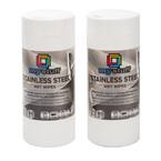 Cleaning Cloths for Stainless Steel (40-Count, 2-Pack)