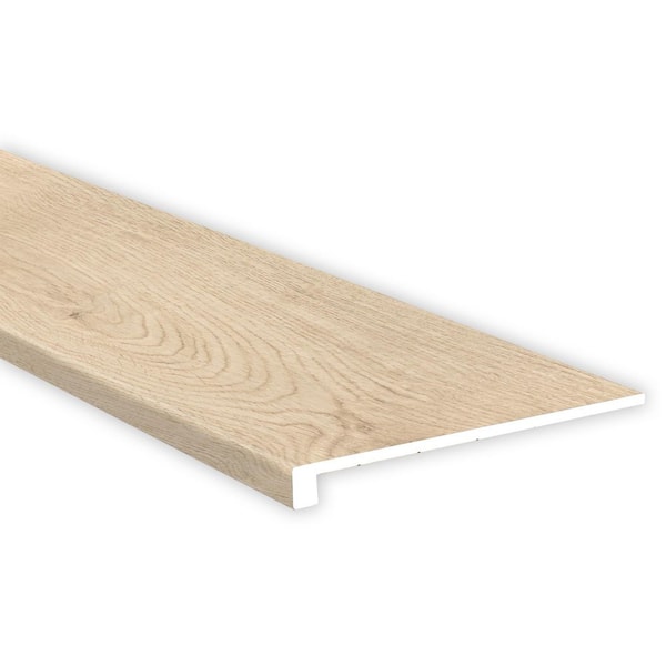 Glenford 32 mm T x 12.01 in. W x 47.24 in. L Luxury Vinl Stair Tread Eased Edge (2 Pieces/Case)