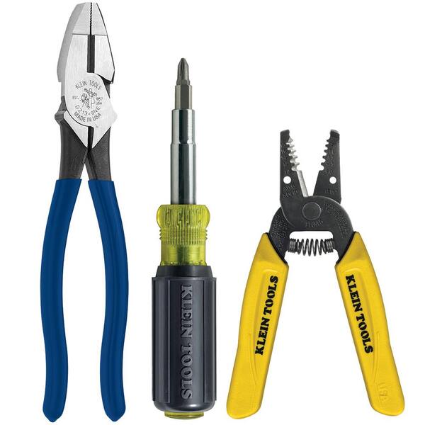 Klein Tools - 3-Piece Multi-Purpose Electrician's Tool Set