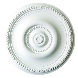 20-1/2 in. x 1-1/2 in. Running Rosette and Dots Polyurethane Ceiling Medallion