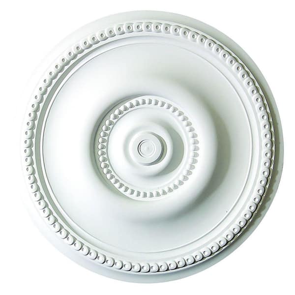 American Pro Decor 20-1/2 in. x 1-1/2 in. Running Rosette and Dots Polyurethane Ceiling Medallion