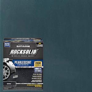 76 oz. Pearlescent Smokey Blue Garage Floor Kit