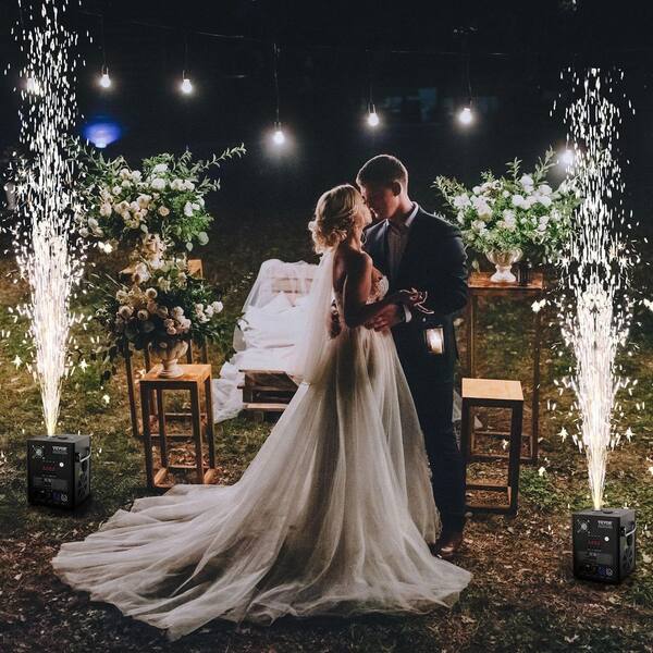 Cold Spark Firework Machine x2 500 W 6.6-13 ft. Stage DJ Wedding Event Party