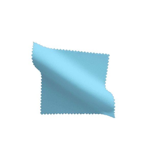 LA Linen Polyester Poplin Tablecloth 132-Inches Round, Light Turquoise