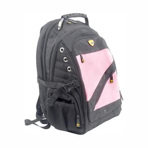 1.57 in. Horizontal Zip Tote Backpack Black OS