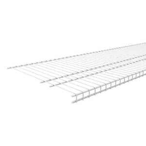 ClosetMaid SuperSlide 72 in. W x 16 in. D White Ventilated Wire Shelf 4735  - The Home Depot