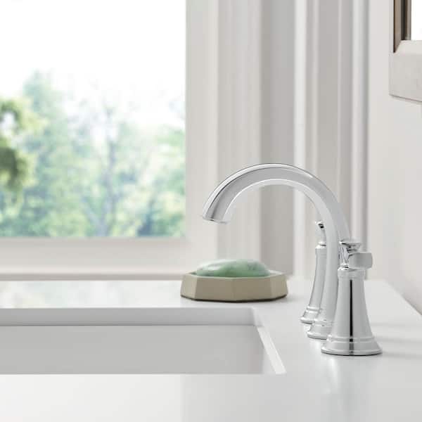 Common ‎– The Common Collection❗️ Techzm 8 Inch Widespread Gooseneck Bathroom Faucet Two