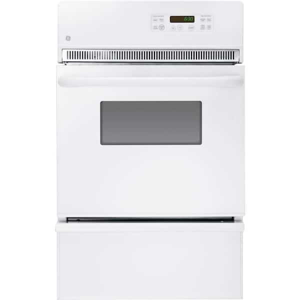 GE 24 in. Single Gas Wall Oven Self-Cleaning in White