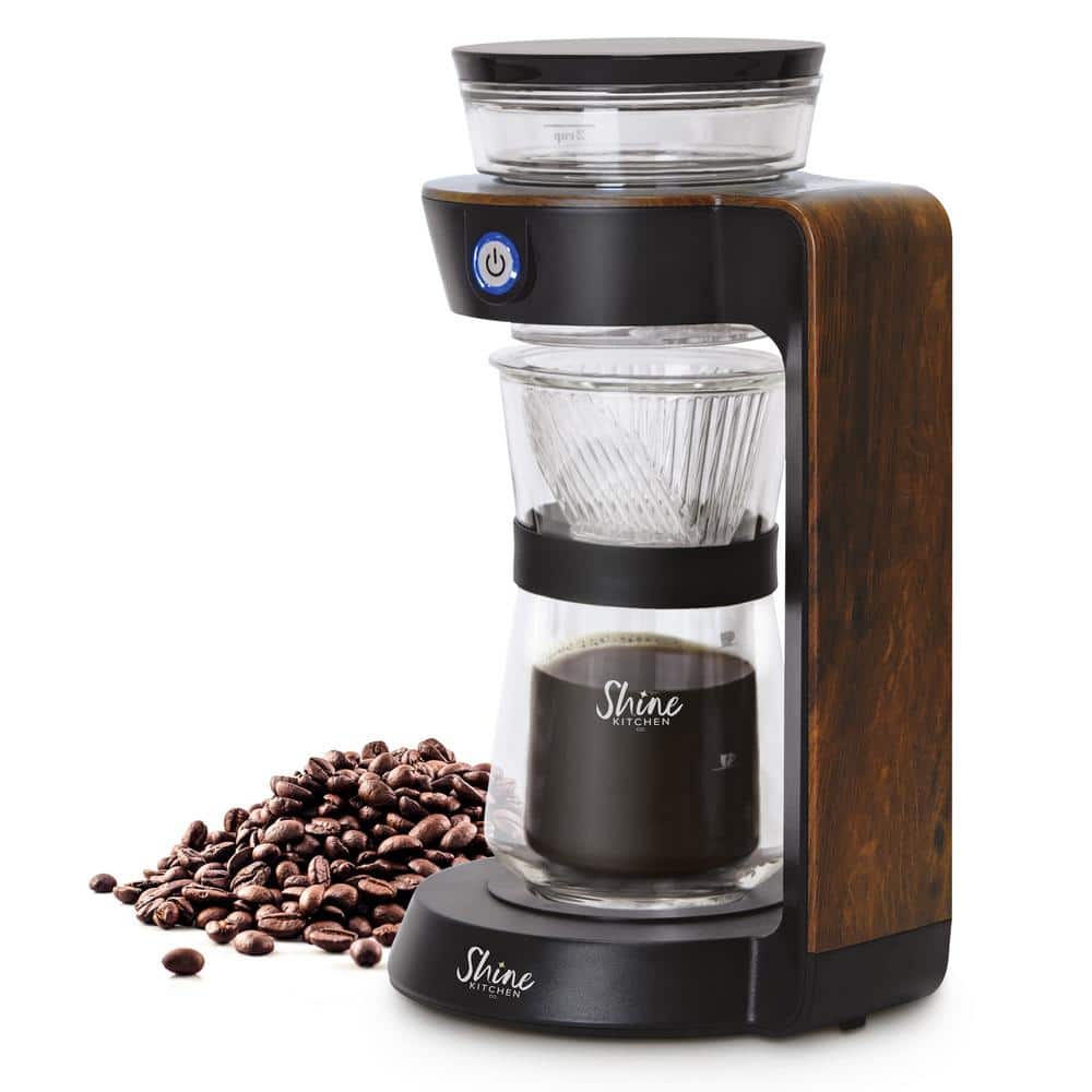 ASLATT Grind And Brew Coffee Maker, 2-In-1 One Cup Coffee Maker