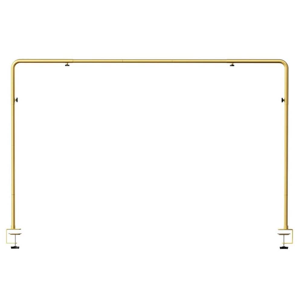 93 in. x 55 in. Metal Arbor Adjustable Gold Table Rod Stand with Clamps for Balloons Flowers Decorations price history on PriceWatchPro