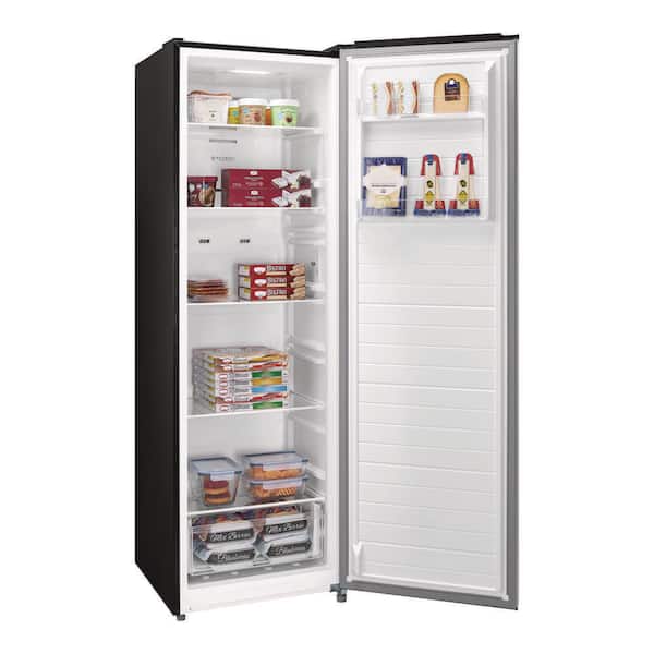 Vissani 11 cu. ft. Convertible Upright Freezer in Stainless Look