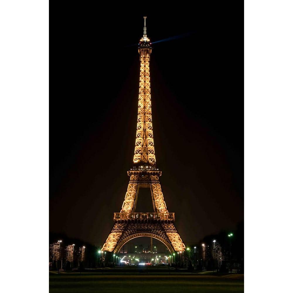 Northlight 23.5 in. x 15.75 in. LED Lighted Famous Eiffel Tower