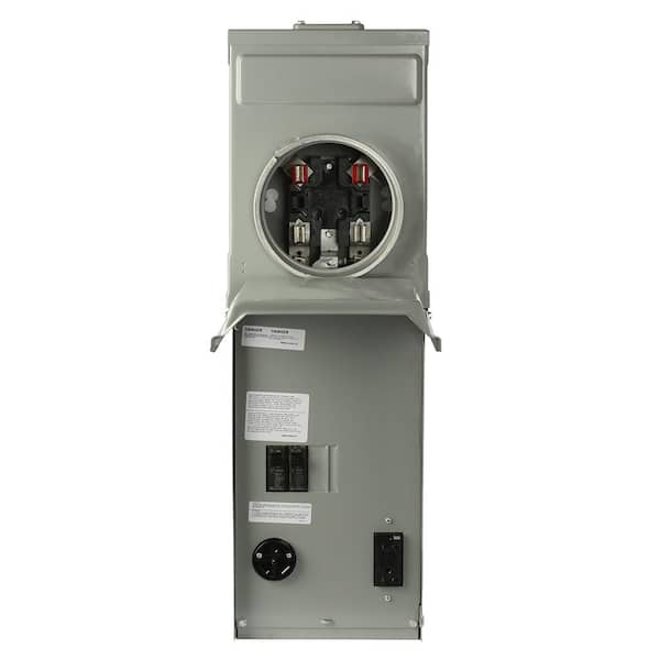 GE RV Panel With 50 Amp RV Receptacle And 20 Amp GFCI, 41%, 46% OFF