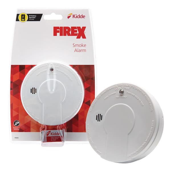 Firex Battery Operated Kitchen Smoke Detector with Photoelectric Sensor