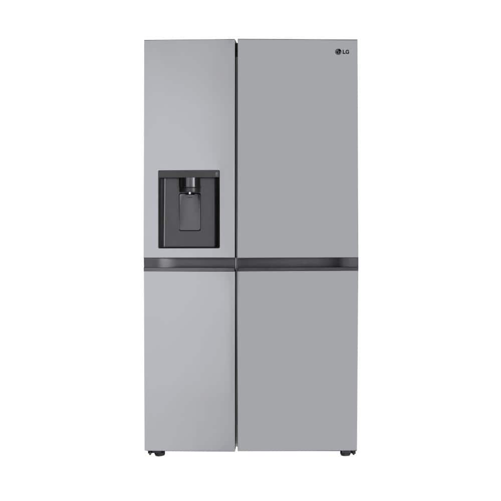 LG 28 cu. ft. Side by Side Refrigerator with External Water in Stainless Standard Depth