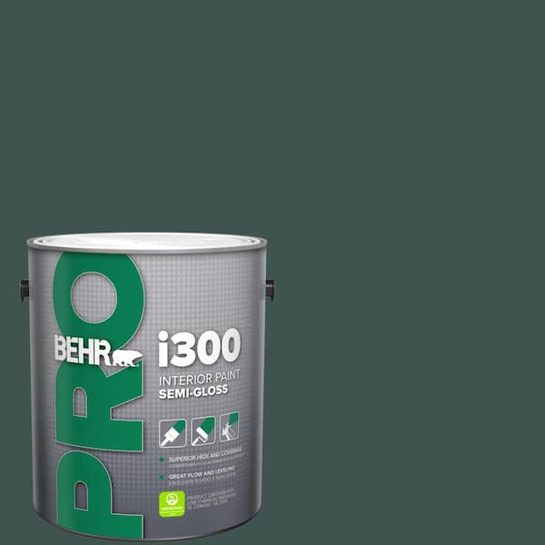BEHR PRO 1 gal. #480F-7 Sycamore Tree Semi-Gloss Interior Paint