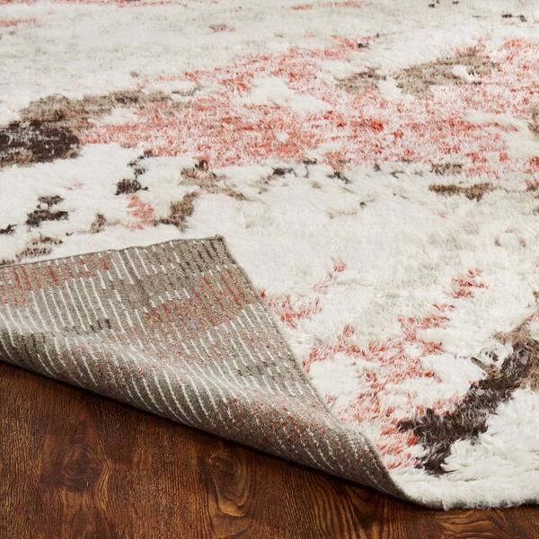 Kalaty Polaris Brown Blush Multi Colored 2 Ft X 3 Ft Area Rug Po 021 23 The Home Depot