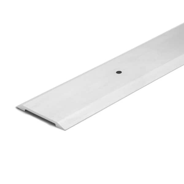 Silver 1-3/8 in. x 36 in. Aluminum Seam Binder Carpet Trim Transition Strip
