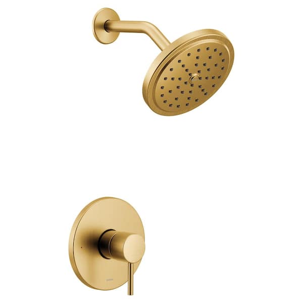 Align M-CORE Three 1-Handle Eco-Performance Shower Trim Kit in Brushed Gold (Valve Not Included)