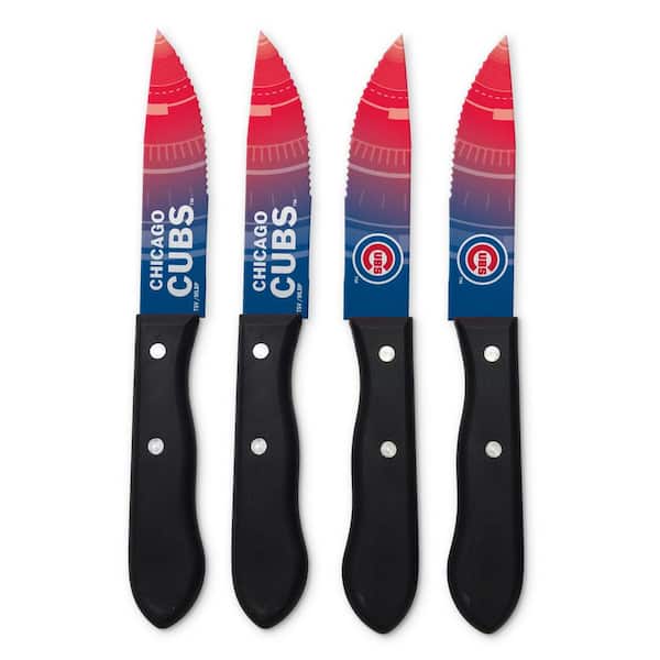 sportsvault MLB Chicago Cubs Steak Knives (4-Pack)