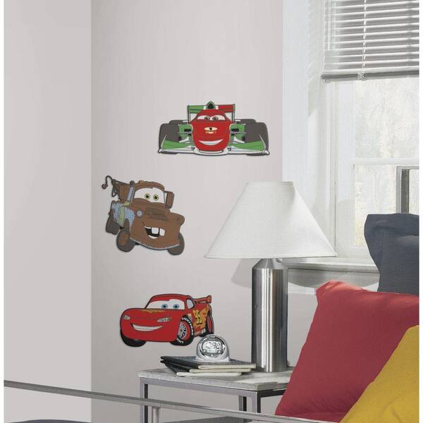 RoomMates Cars 3 Foam Characters Wall Applique