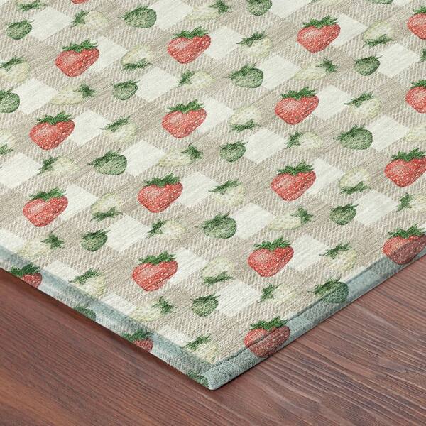 Chantille Machine Washable Indoor/Outdoor Abstract ACN2865 Ivory 10 ft. x 14 ft. Area Rug