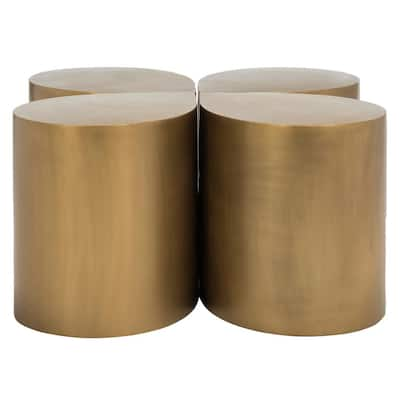 Antique Brass Coffee Tables Accent Tables The Home Depot