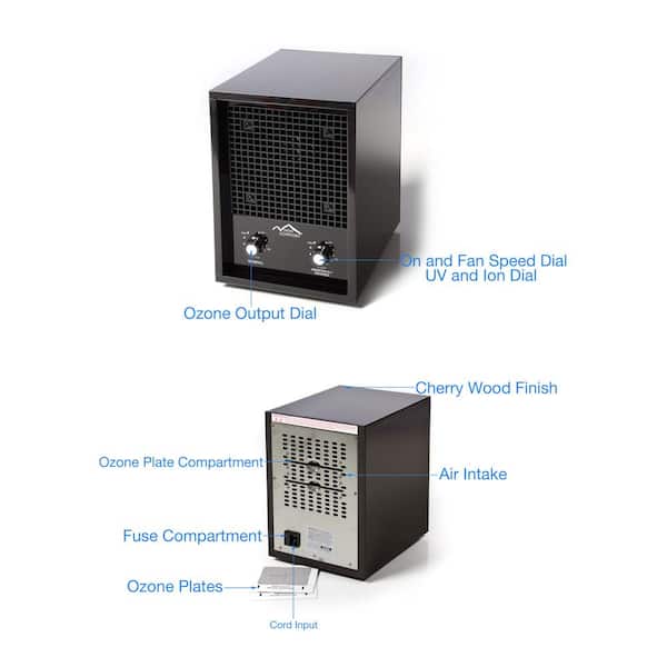 Ozone Air Purifiers, High O3 Output Mini Ozone Generator, Ozone