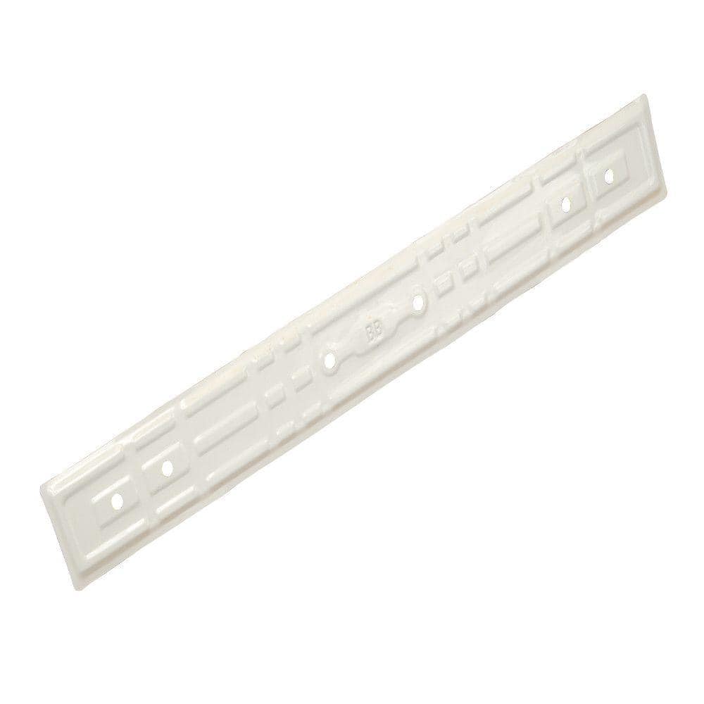 White Half-Round Aluminum Downspout Universal Conductor Band price history on PriceWatchPro