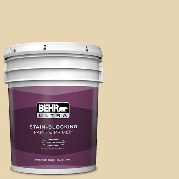 BEHR ULTRA 5 gal. #360E-2 Castle Stone Extra Durable Eggshell Enamel Interior Paint & Primer