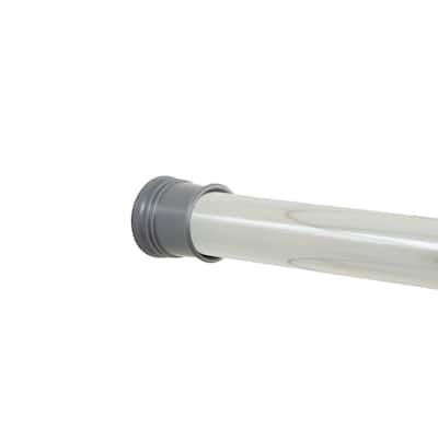 Single Wall Mount Straight Shower Rod