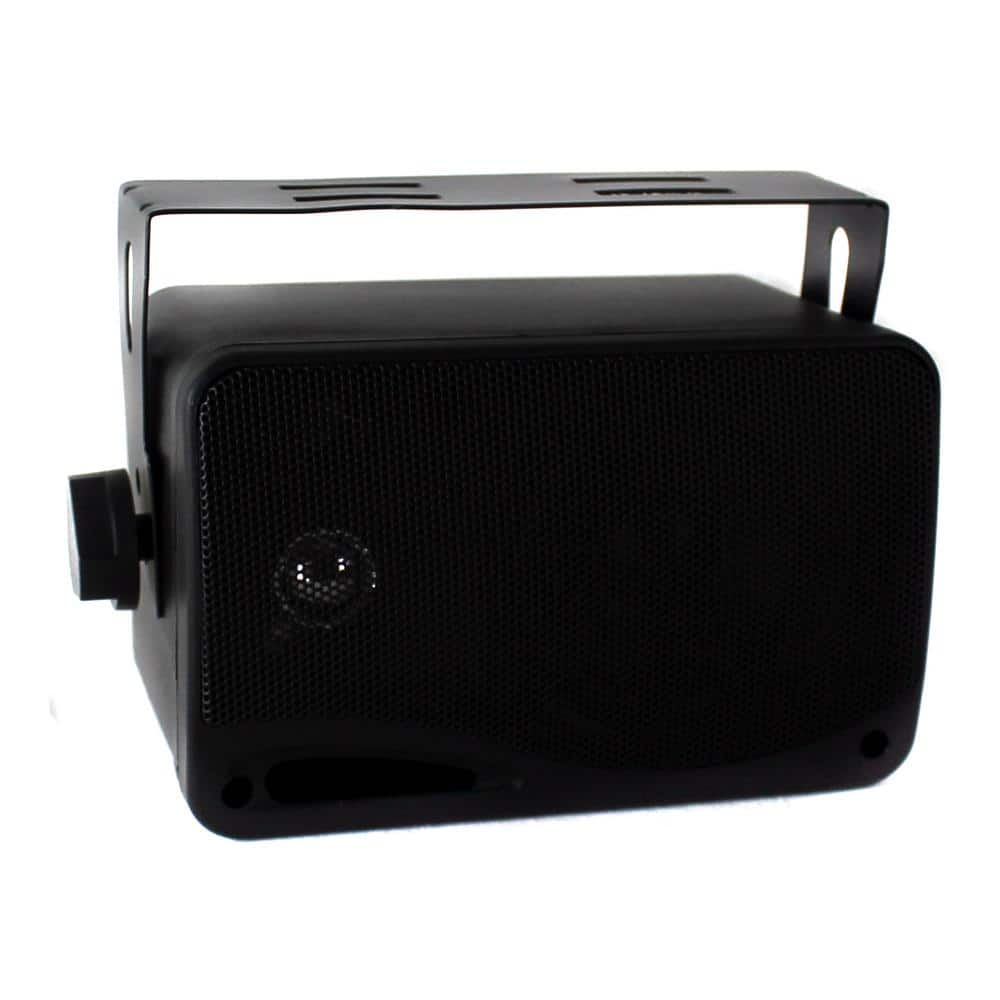 Hydra 3.5 in. 200-Watt 3-Way Weatherproof Mini-Box Speaker System
