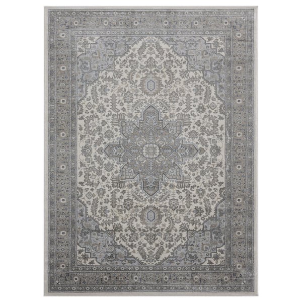 United Weavers Clairmont Zadar Grey 12 ft. 6 in. x 15 ft. Area Rug