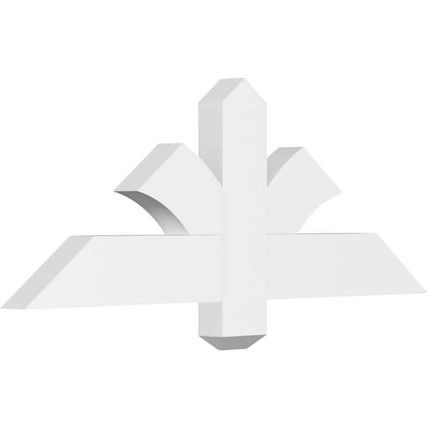 Ekena Millwork Redmond 36 in. W x 13.5 in. H x 2 in. D Signature Polyurethane Bracket