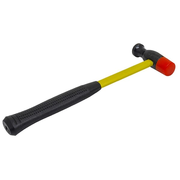 NO-MAR Dual Purpose 1-1/4 in. Steel Face Diameter Hammer with Polyurethane Tip