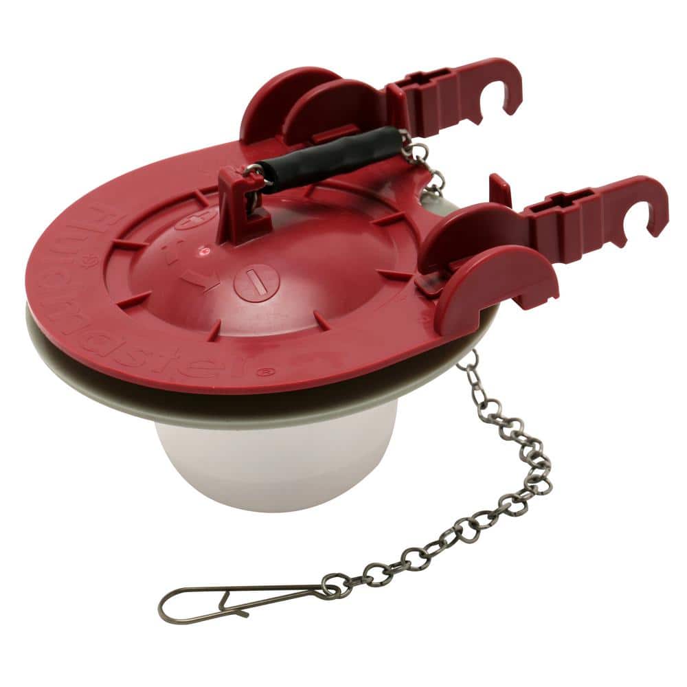 Fluidmaster 3-Inch Universal Red Rubber Toilet Flapper