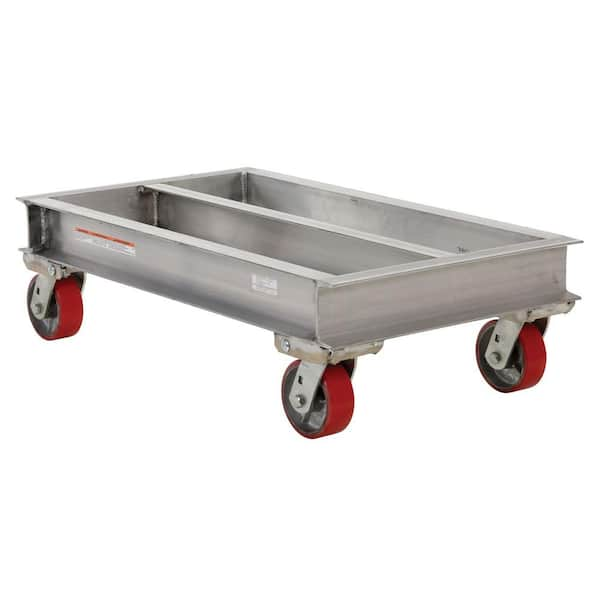 Vestil 2,000 lb. 21 in. x 36 in. Aluminum Channel Dolly